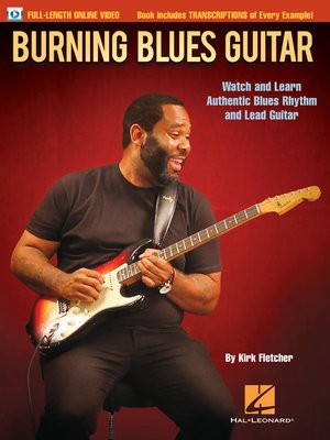 cover image of Burning Blues Guitar